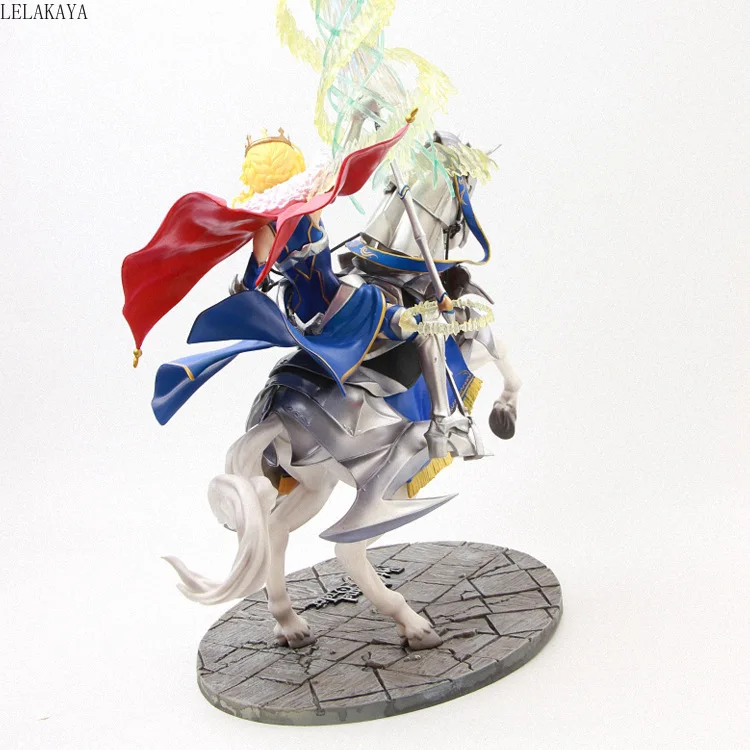 45 см аниме фигурка Altria Pendragon Fate Grand Order FGO Saber Lancer Horseback Gunman версия модели ПВХ украшения куклы новые