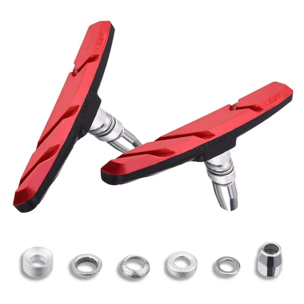 Велосипедные тормозные колодки с V образным тормозом бесшумные велосипедные