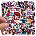 Непромокаемые наклейки FUNKIN пятница ночь, игровые листы, чемодан, ноутбуки, канцелярские принадлежности, Мультяшные аниме, детские рождественские подарки