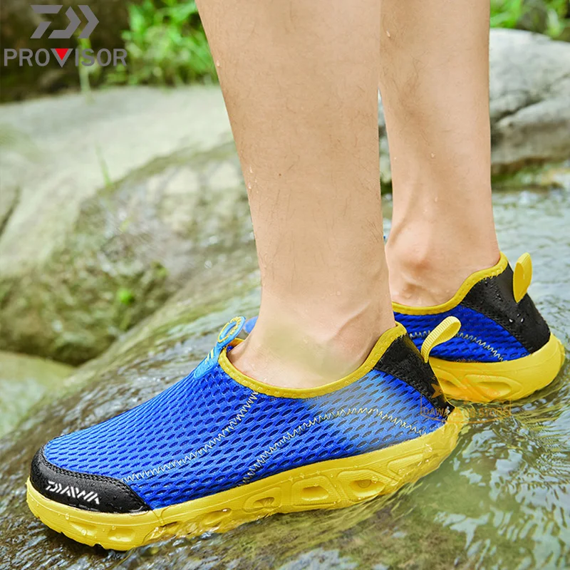 Туфли DAIWA мужские для рыбалки уличная спортивная обувь бисероплетения дышащая