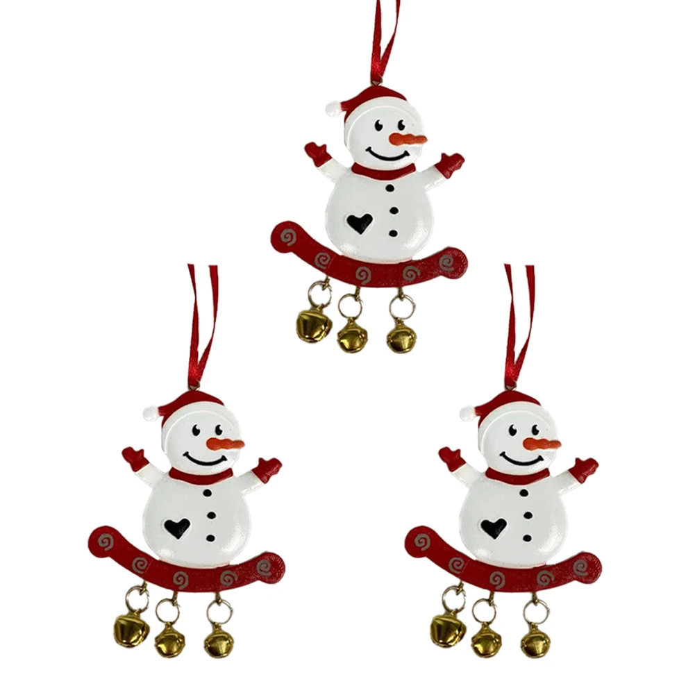 

Eco-friendly Convenient Adorable Snowman Shape Hanging Wind Chime Portable Hanging Wind Chime Durable For Decoration