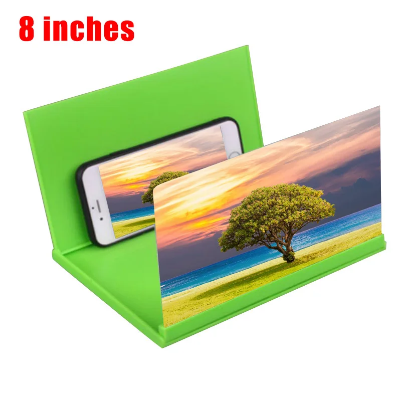 Новый складной усилитель экрана мобильного телефона 12 дюймов 3D HD экран Стенд