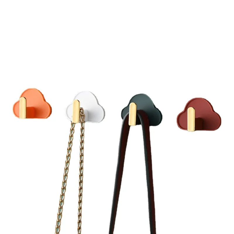 

Настенное отверстие в форме облака, без следов, клейкий кухонный инструмент, минималистичные аксессуары для ванной комнаты, крючки для подв...