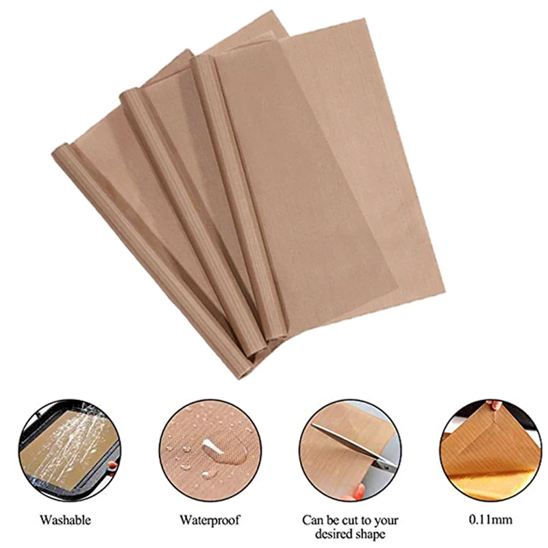 

Heat Press Transfer Sheet Pad Non Stick Baking Oilcloth Craft Mat Reusable BBQ Grill Macarons Oven Rack Liner Cooking Paper