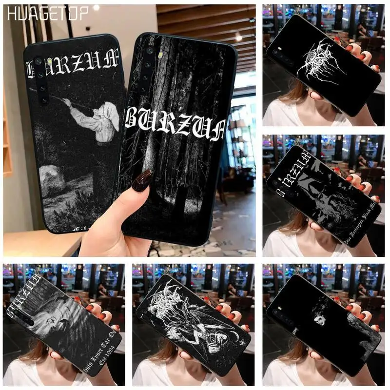 

HUAGETOP Burzum Filosofem BRZM black Phone Case Hull For OPPO Realme 6 Pro Realme 3 5 Pro C2 RENO2-Z A11X