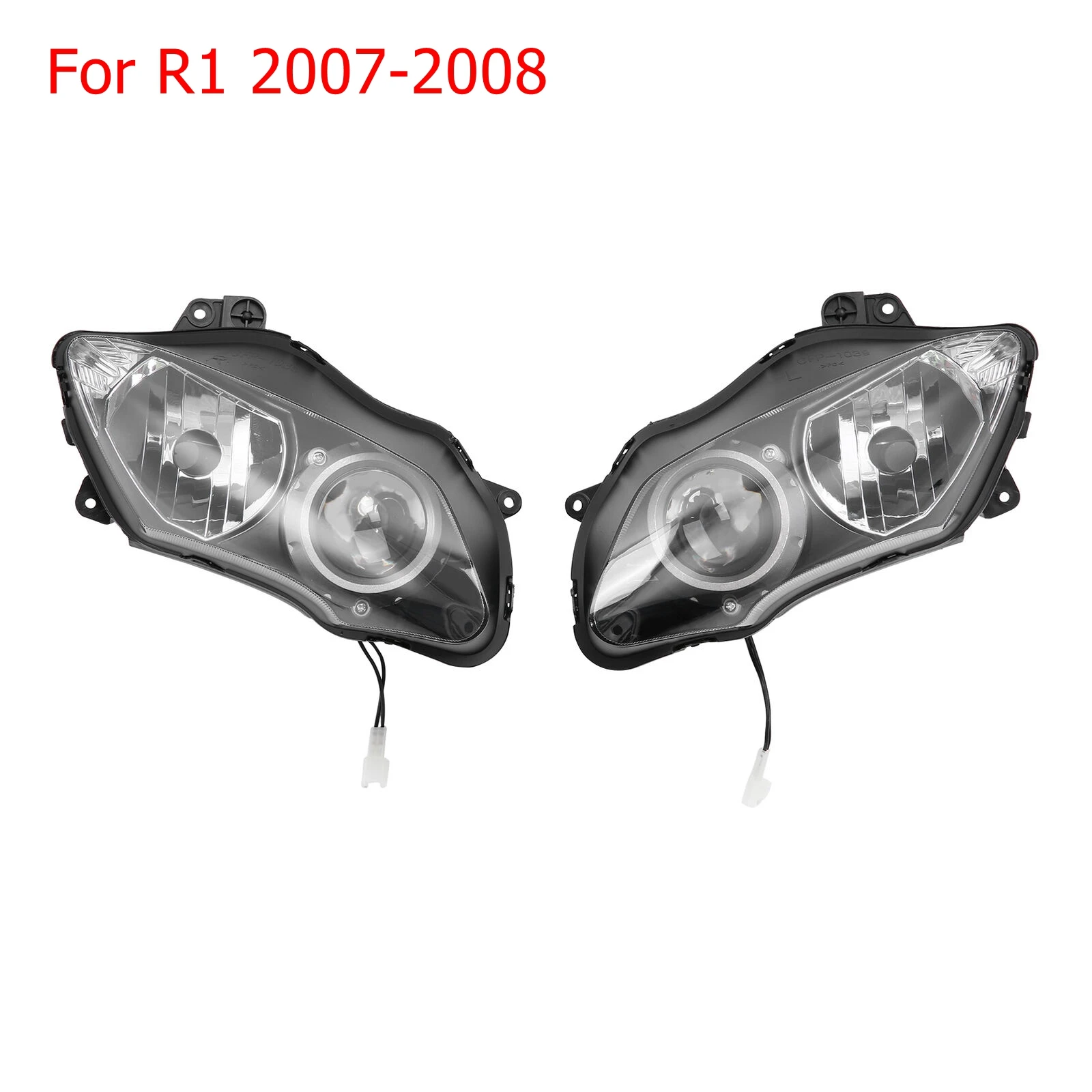 Передняя фара в сборе для мотоцикла Yamaha YZF R1 1998-1999 2000-2001 2002-2003 2004-2006 2007-2008 2009-2011 |