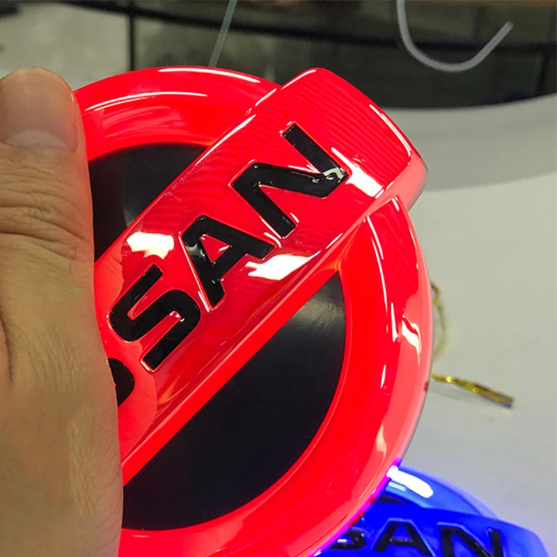 

4D Car Logo Badge LED Light Rear Car Logo Light Suitable for Nissan logo Exterior Design Decoration