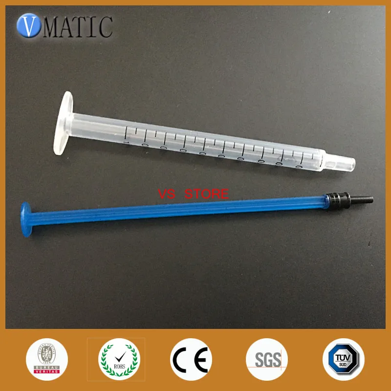 Free Shipping 50 Sets 1ml 1cc Industrial Glue Syringe / Dispensing With Orange Cap/Stopper | Обустройство дома