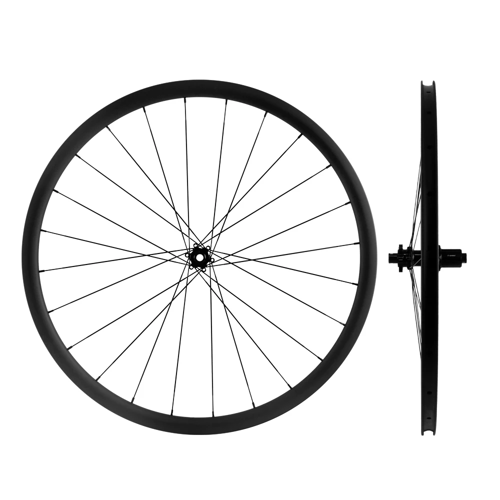

Spcycle Carbon Wheels Disc Brake 700c Road Bike Wheelset ENT UCI Quality Carbon Rim Center Lock Or 6-blot Bock Road Cycling