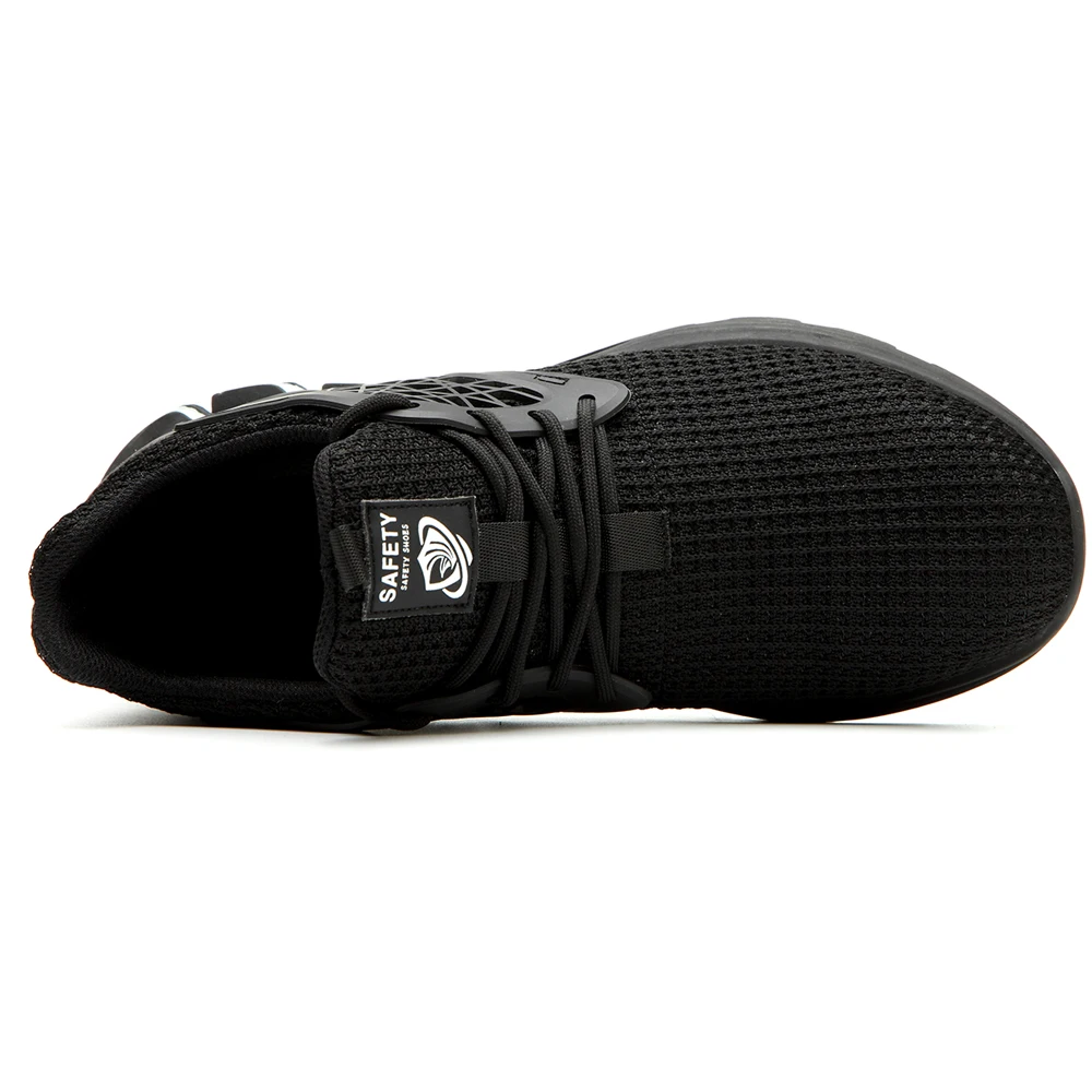 Мужские уличные защитные рабочие ботинки со стальным носком противоударные