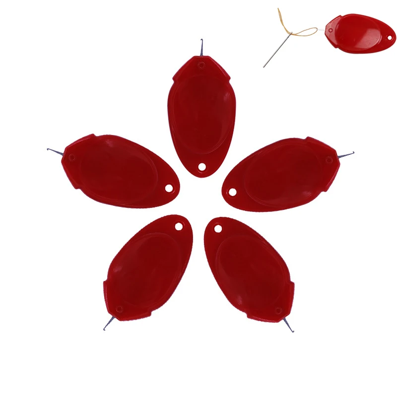 

10pcs/lot Sewing Needle Threader Thimble Thread Tool Threader Elderly Guide Needle Easy Device Automatic Thread Sewing Supplies