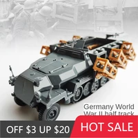 odilo 1pcs 4d assemble chariot model 172 world war ii rocket missile armored car military toy ornaments