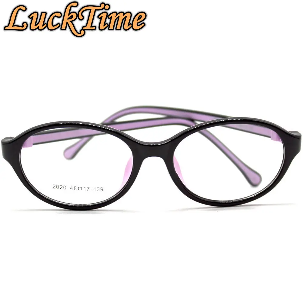 LuckTime Мягкие силиконовые милые детские очки оправа для очков TR90 Lucky Time Мягкая