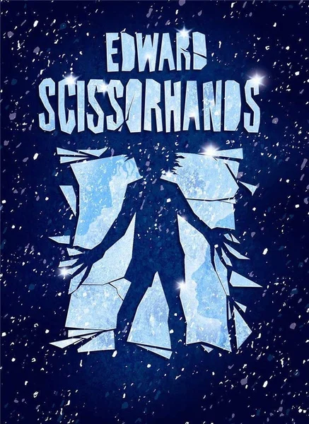 

Edward Scissorhands Retro tin sign nostalgic ornament metal poster garage art deco bar cafe shop