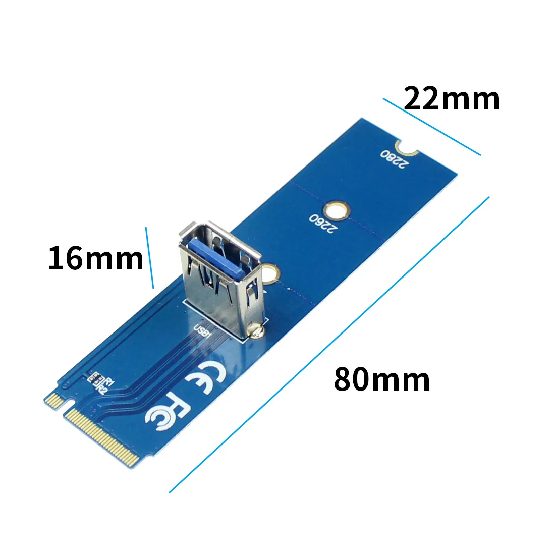 Флешка для майнинга карта памяти M.2 до PCI E X16|pcie riser card|riser cardpci-e x16 |