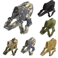tactical dog harness no pull german shepherd working training vest with handle pet big dog clothes vest for medium large dogs