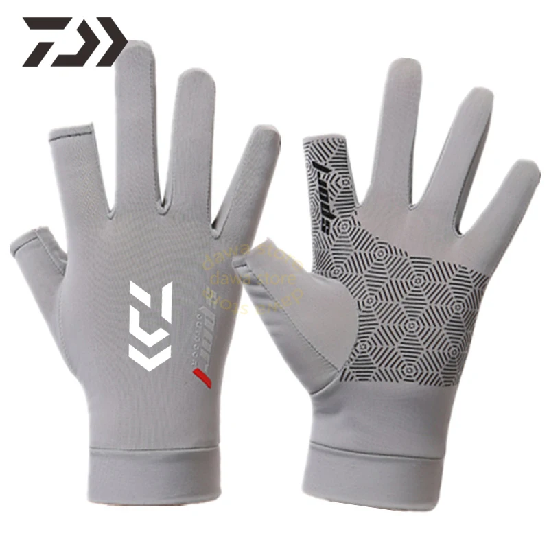 

Daiwa Fishing Glove Anti Slip Touchscreen Full Finger Fishing Gloves Waterproof Gloves Windproof Fishing Glove Fishing Clothes