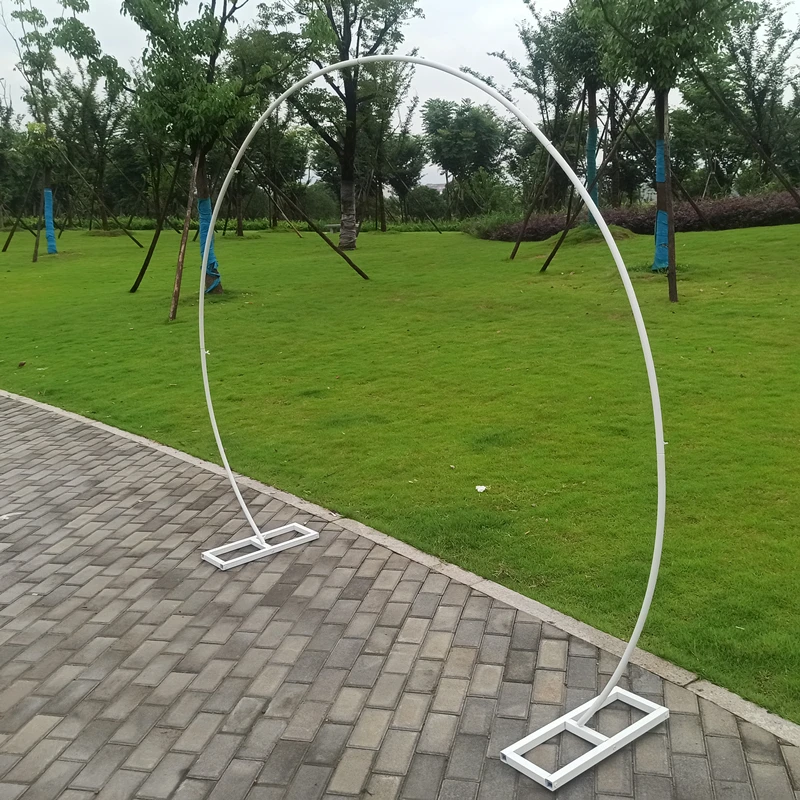 Металлическая круглая АРКА в форме железного кольца свадебный фон подставка