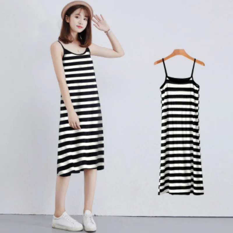 С новым ремешком и с низким вырезом на спине сексуальное хлопковое длинное