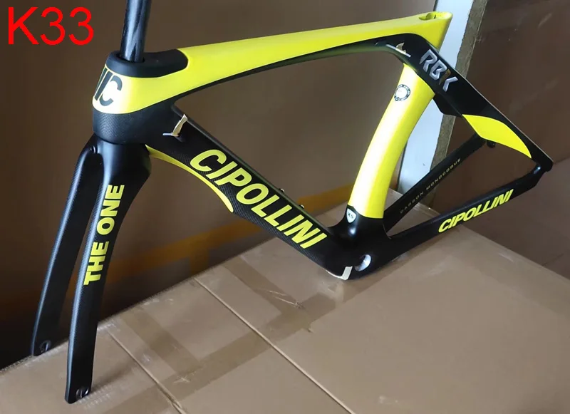 Cipollini RB1K T1100 карбоновая дорожная рама THE ONE RB1000 карбоновая велосипедная Рама с вилкой+ подседельный штырь Размер XXS XS s m l xl