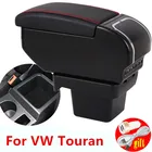 Подлокотник для VW Touran, кожаный подлокотник для хранения, Стайлинг автомобиля, центральная консоль, аксессуары для интерьера, 2016 авто