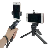 tripod handheld sports camera holder desktop live mobile phone bracket for iphone samsung smartphone accessory gopro