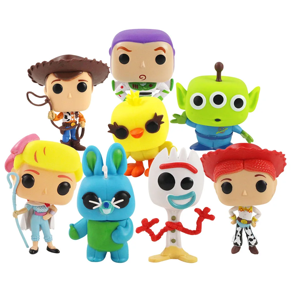 Фигурки героев историй игрушек Вуди Базз Лайтер форки Бо Пеп Габби зайчик дукки