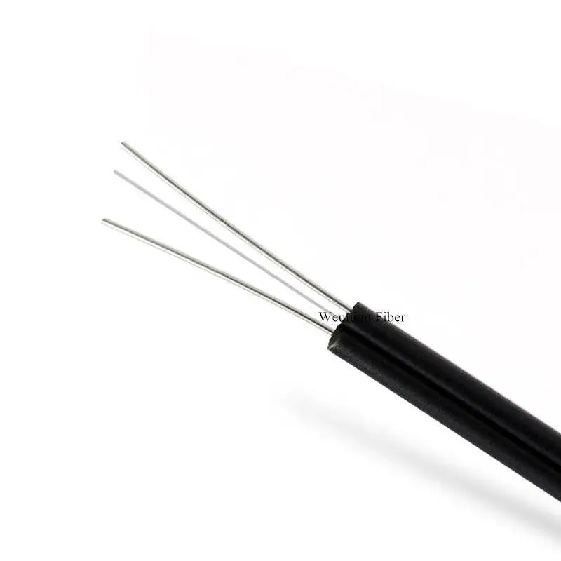 

50M FTTH Fiber Optic Drop Cable Outdoor Pachcord SC Simplex SM with Fiber Fast Connector Free Gift
