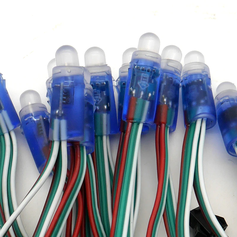 50 шт. WS2811 IC RGB Pixel Светодиодный модуль светильник DC5V полный цвет отлично подходит