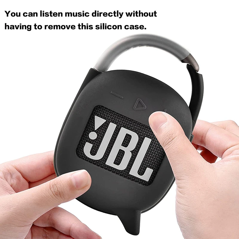 Водонепроницаемый силиконовый чехол ZOPRORE для колонок JBL Clip 4 портативный