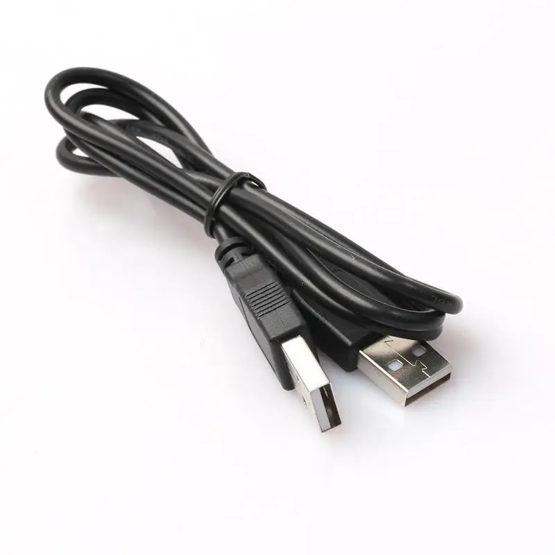 

Double USB Computer Extension Cable 0.5M 1.2M USB 2.0 Type A Male to A Male Cable Hi-Speed 480 Mbps Black Cables Data Line