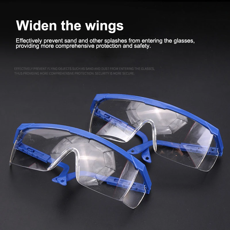 

Goggles Labor Insurance Saliva Anti-splash Droplets Dust-proof Protective Glasses Transparent Windproof Goggles for Motorcycle -