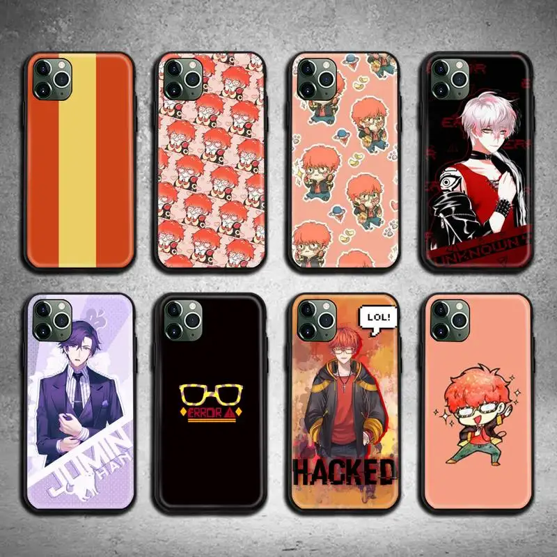 

707 Mystic Messenger Phone Case for iphone 12 pro max 11 pro XS MAX 8 7 6 6S Plus X 5S SE 2020 XR case