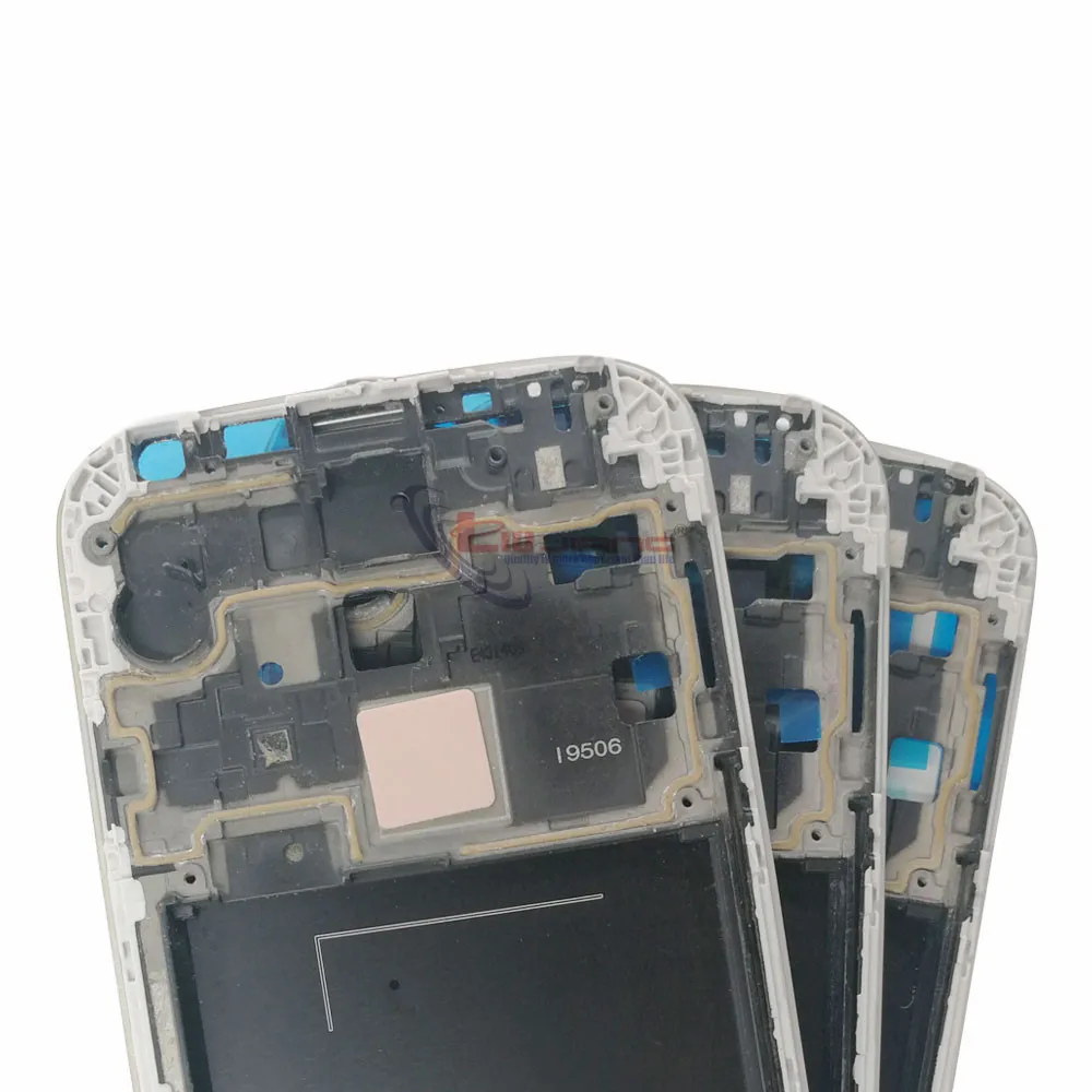 ЖК передний корпус Рамка для samsung S4 I9500 I9505 I337 рамка пластина Средняя Рамка Замена запасные части