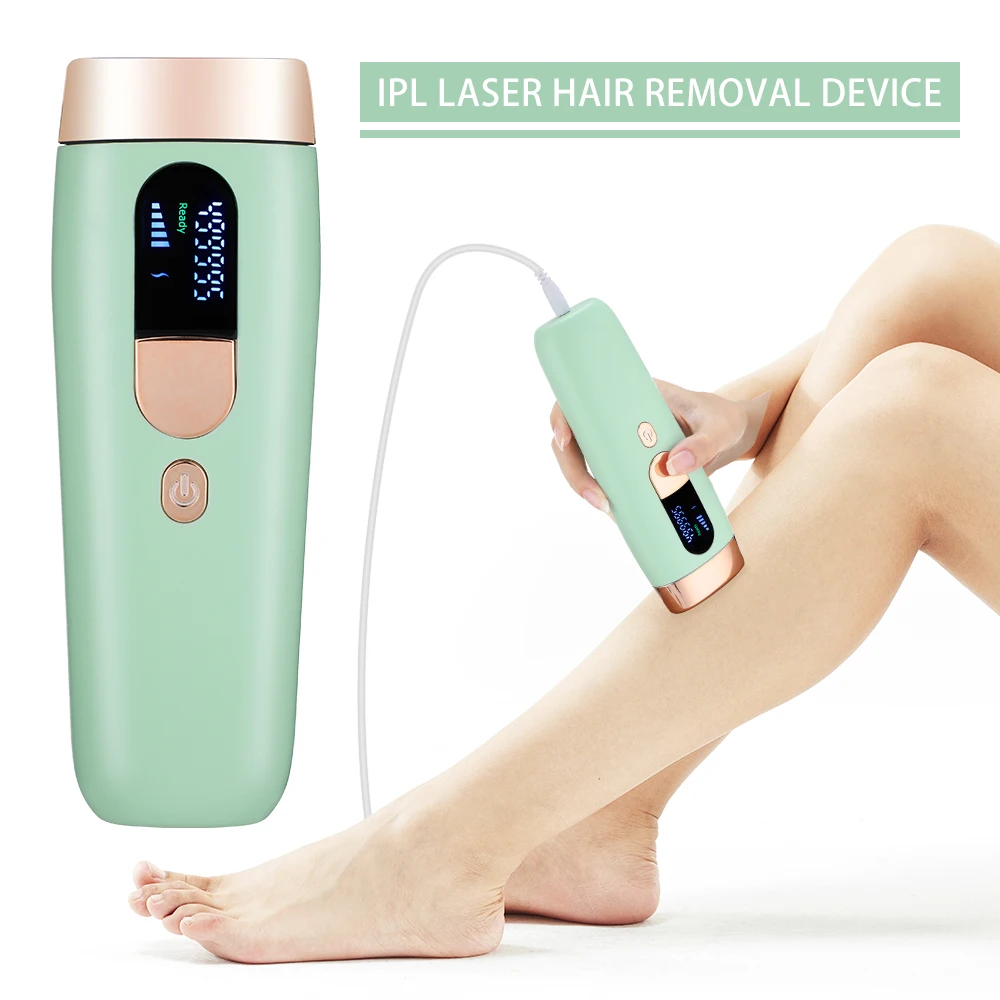 

Electric Laser Epilator for Women IPL Hair Removal Laser Epilator Hair Removal Facial Body Permanent Hair Remover Device
