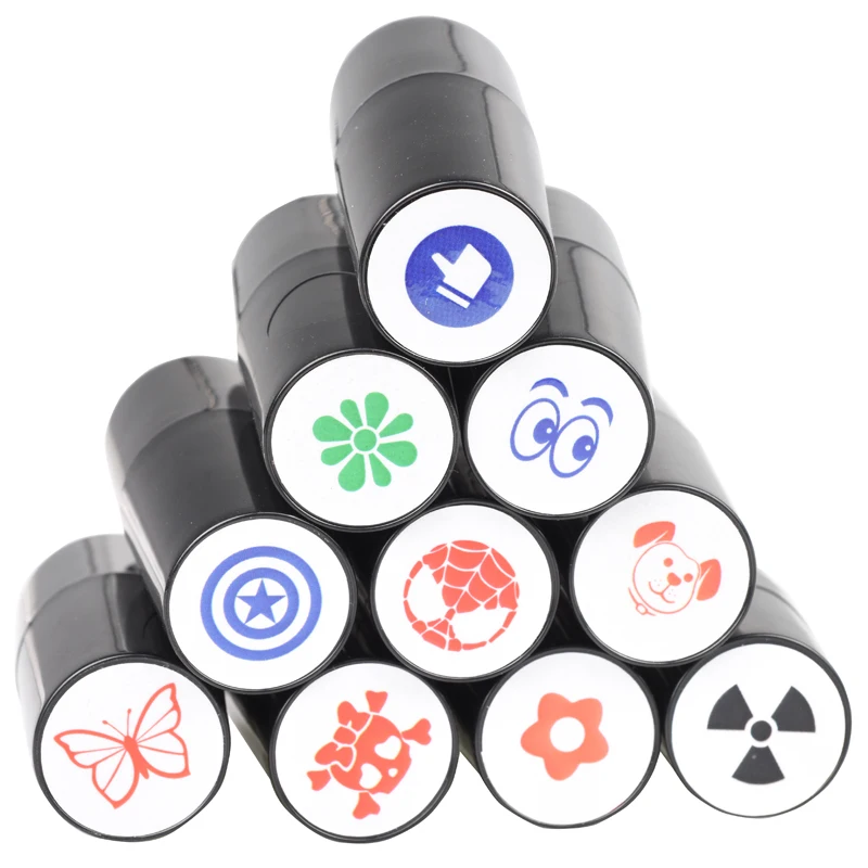 1 шт. штамп для мяча гольфа маркер печати Быстросохнущий пластиковый