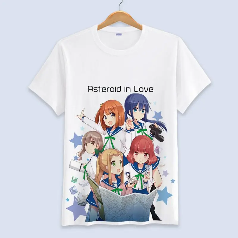 Новинка 2020 футболка для косплея Love Asteroid Mira Konohata Ao Manaka с мультяшным принтом летняя