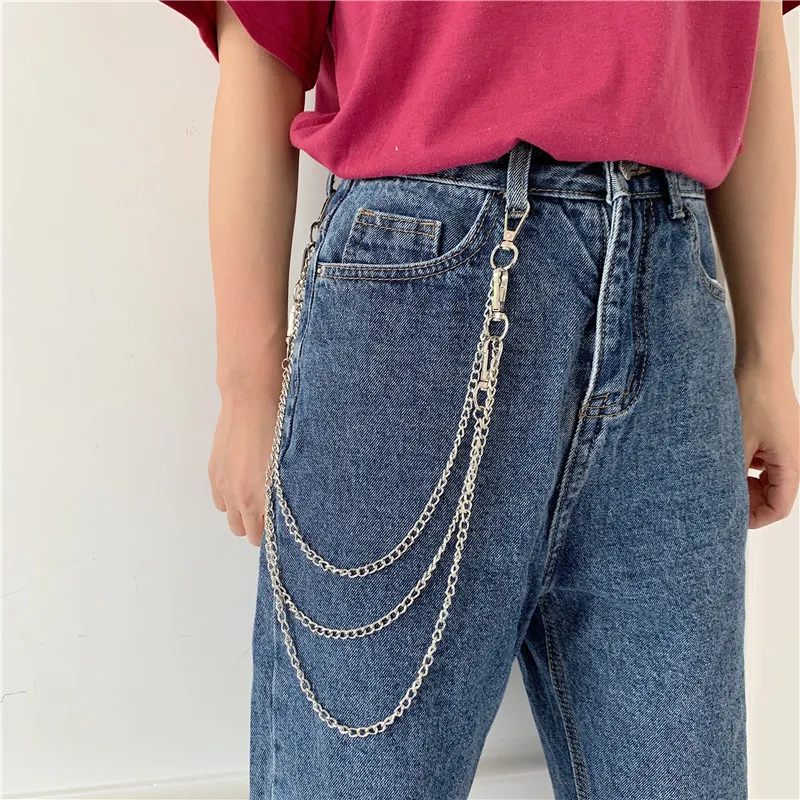 Аксессуары для брюк и цепочек в Корейском стиле простые универсальные маленькие