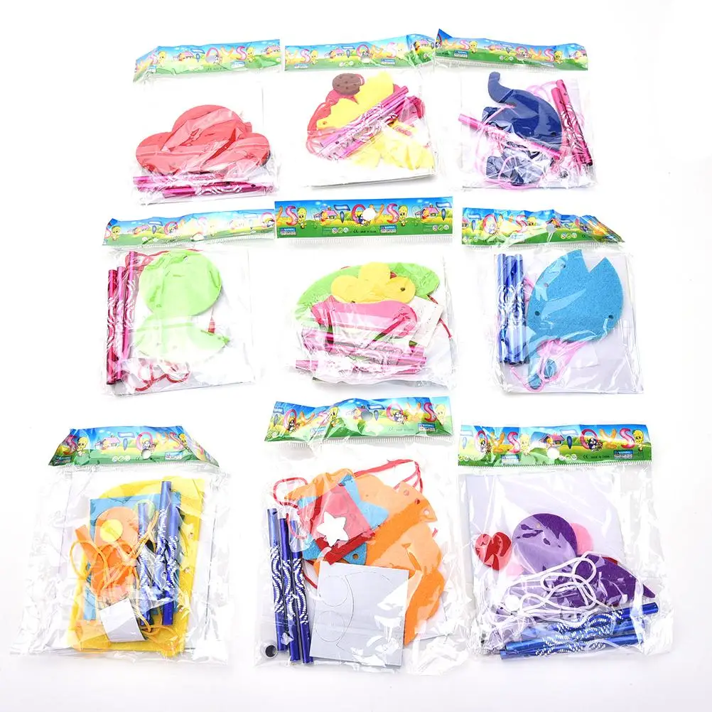 

1Pcs Fabric Wind Chimes Hanging Decorations DIY Campanula Kids Manual Arts And Crafts Toys For Kids
