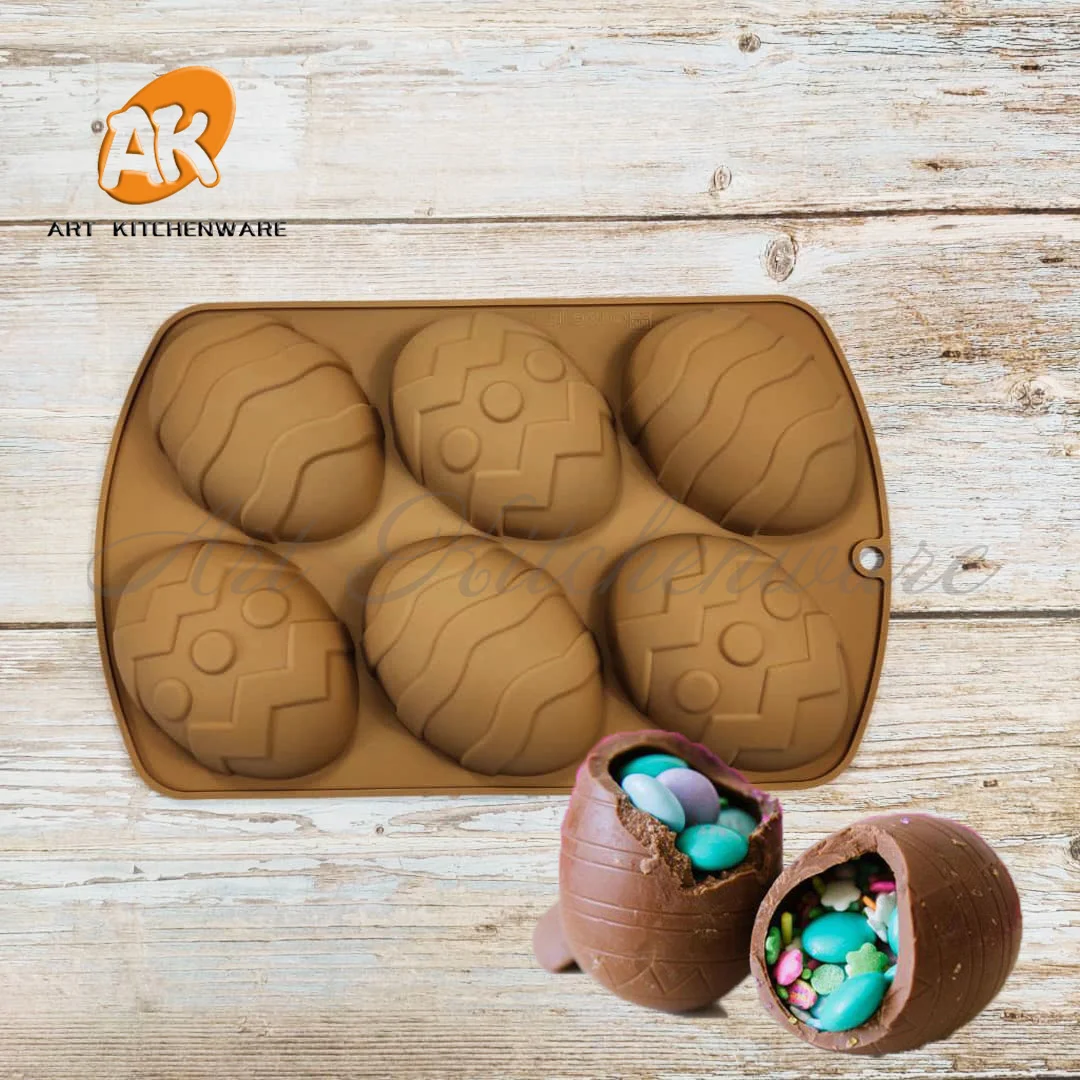 

Easter Egg Silicone Ice Cream Molds Ice Cube Tray Food Safe Popsicle Maker DIY Homemade Freezer Ice Lolly Mould Home Ice Cream t