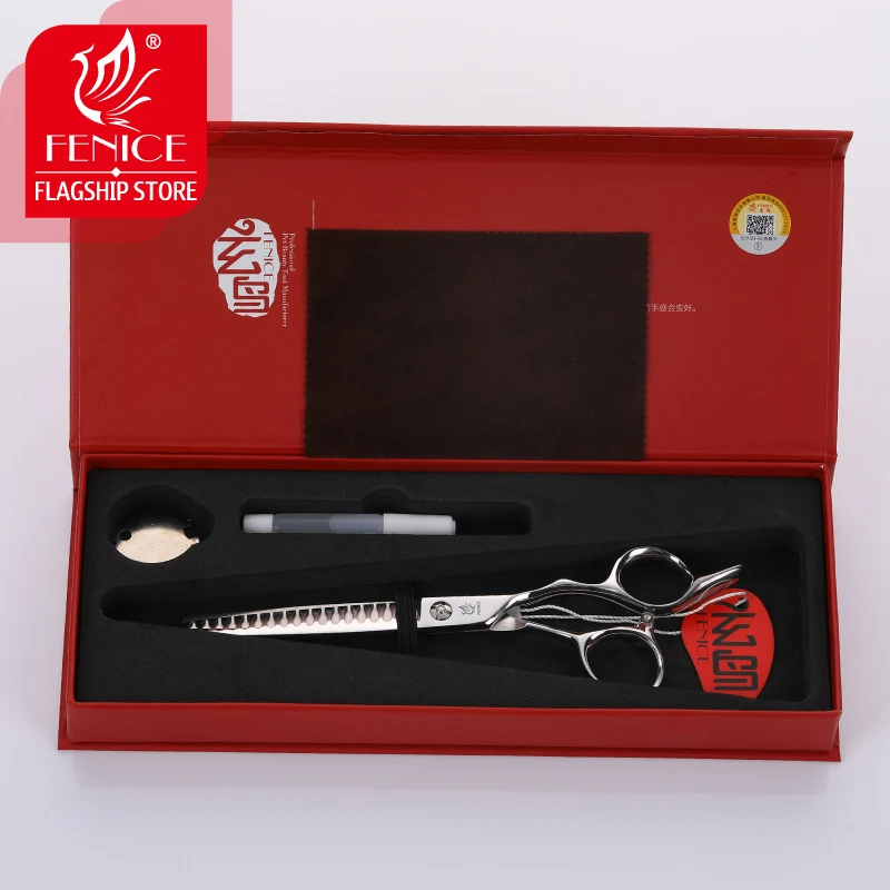 Fenice 6 5 дюймов профессиональные филировочные ножницы для ухода за домашними