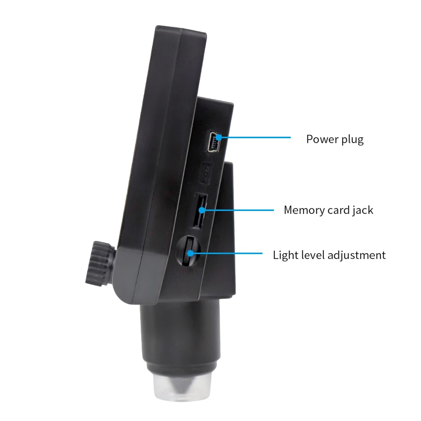 600X цифровой электронный микроскоп G600 ЖК пайки VGA видео Лупа для Pcb|Микроскопы| |