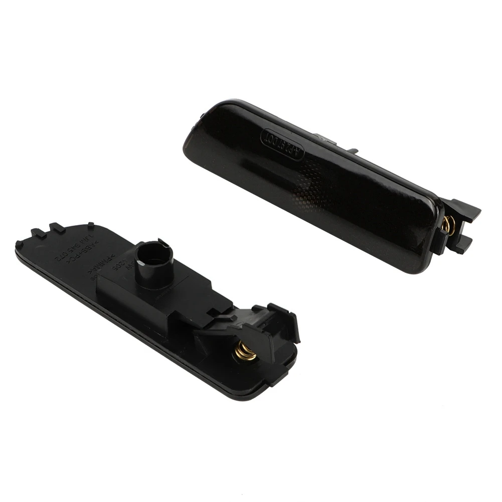 

1 Pair Smoked Bumper Marker Side Light for GOLF for JETTA MK4 617215181853 (Black)