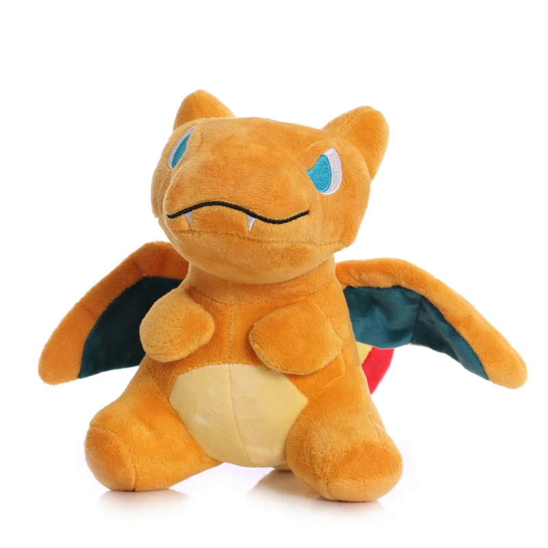 

1pcs 23cm TAKARA TOMY Pokemon Q version Charizard Plush Stuffed Toys Doll Soft Toy Gifts for Children Kids