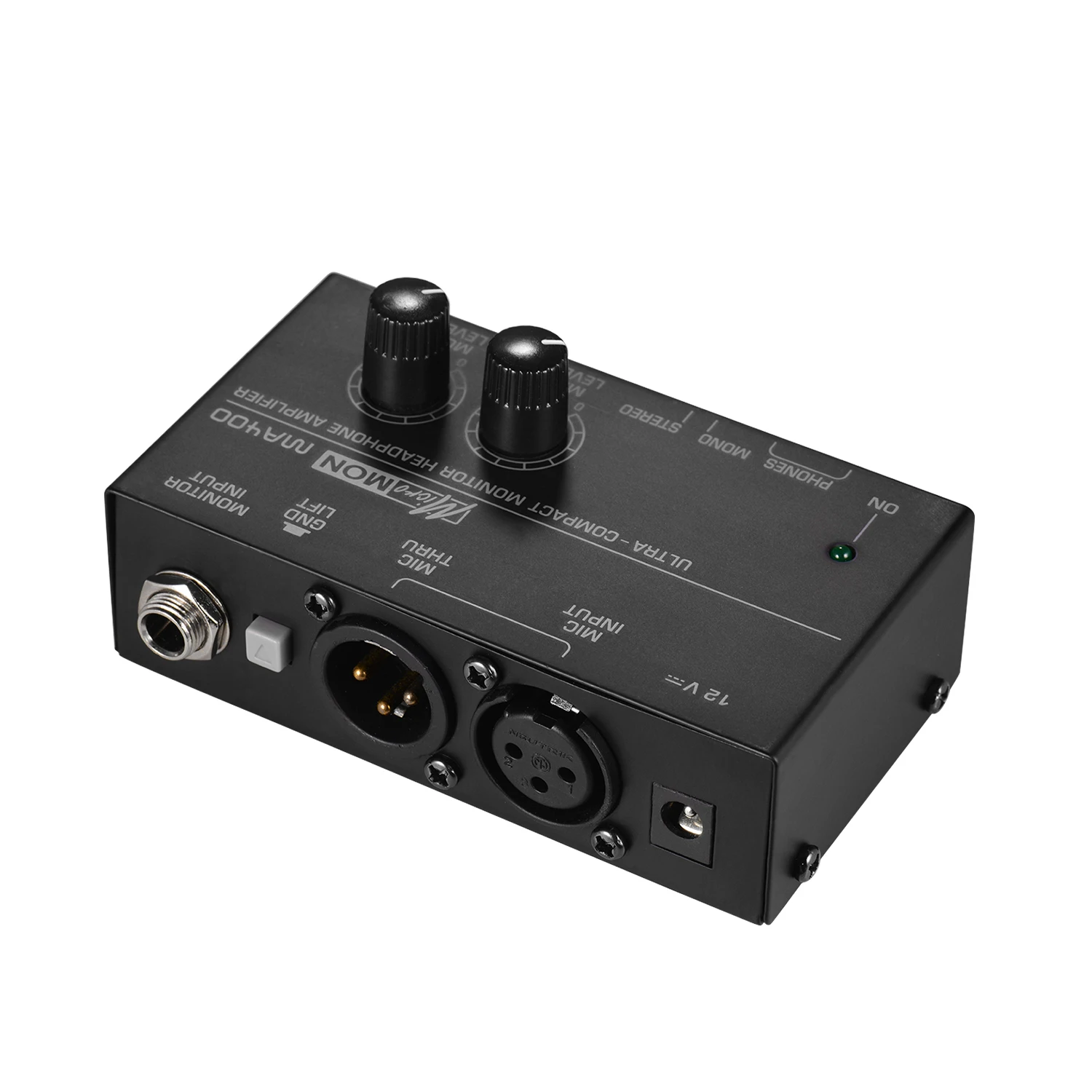 Сверхкомпактный усилитель для наушников с микрофоном XLR входное напряжение 6 35 мм