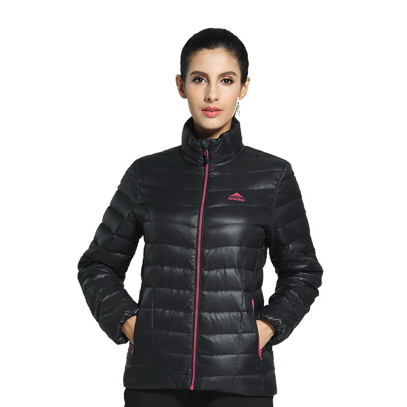 ROYALWAY тонкая женская куртка теплая водонепроницаемая переносная пуховик уличная