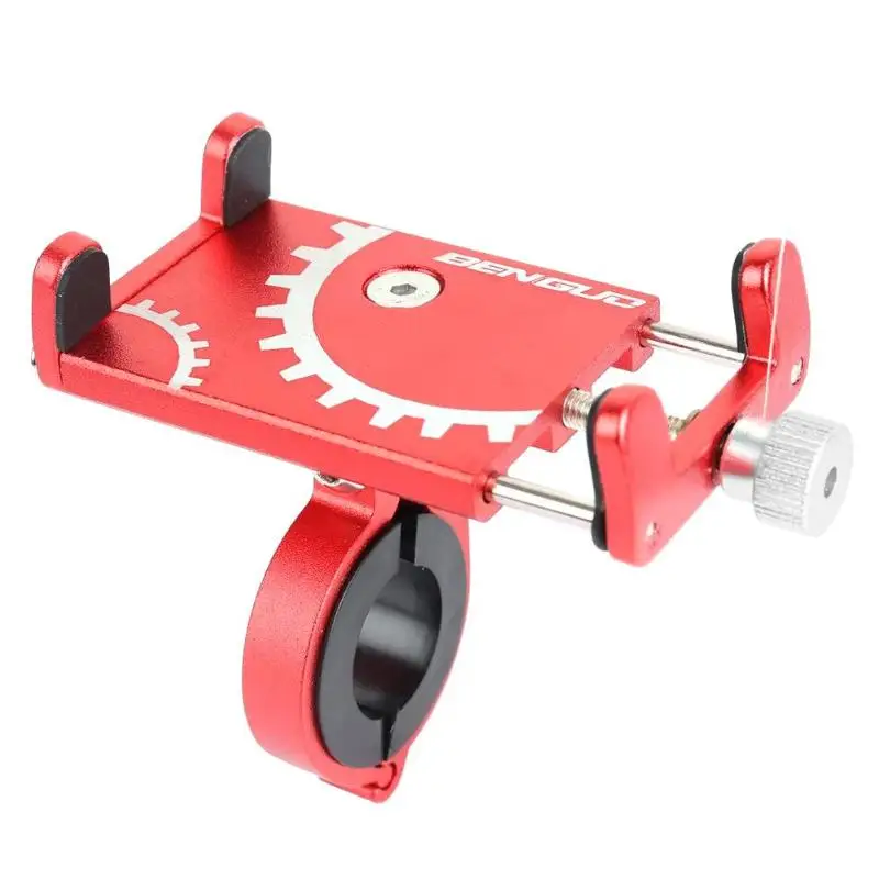 

Bike Practical Shockproof Accessory Electric Scooter Aluminium Alloy Phone Holder Adjustable Clip Anti Slip Durable Handle Mount