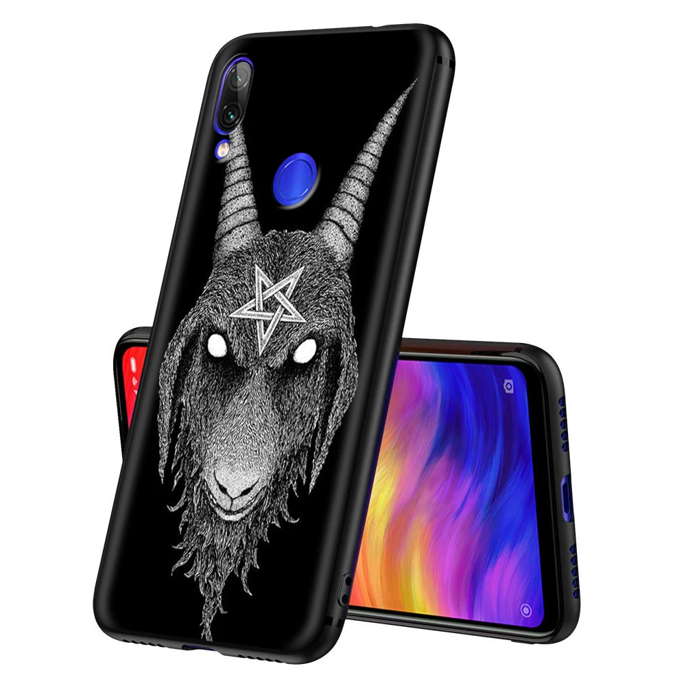 Мягкий ТПУ чехол YIMAOC с козьей головой сатаны для Xiaomi Redmi mi Note MAX 3 6 6A 7 mi6 mi8 9 se a1 a2 Pro