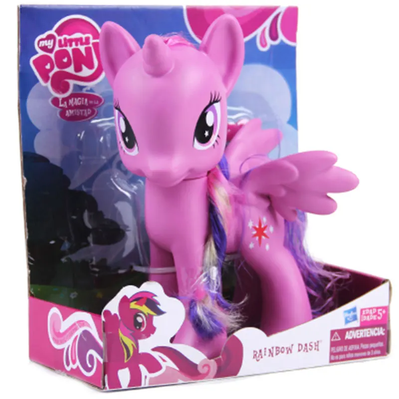 Игрушки My Little Pony Mini Pony, ПВХ, фигурки для девочек, игрушки - Цвет: Twilight Sparkle