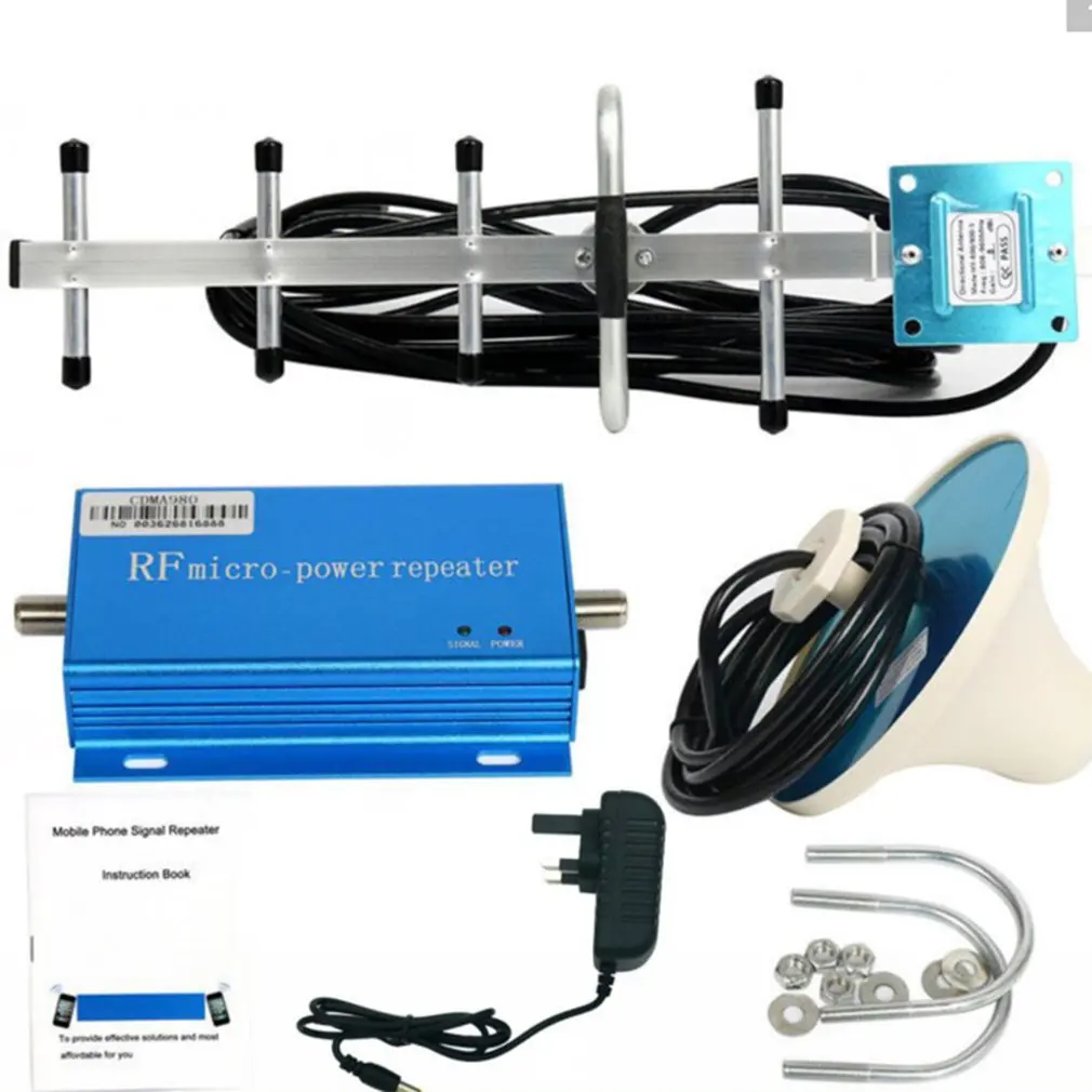 Усилитель сотового сигнала 850 МГц CDMA 3G 4G ретранслятор усилитель + телефонный